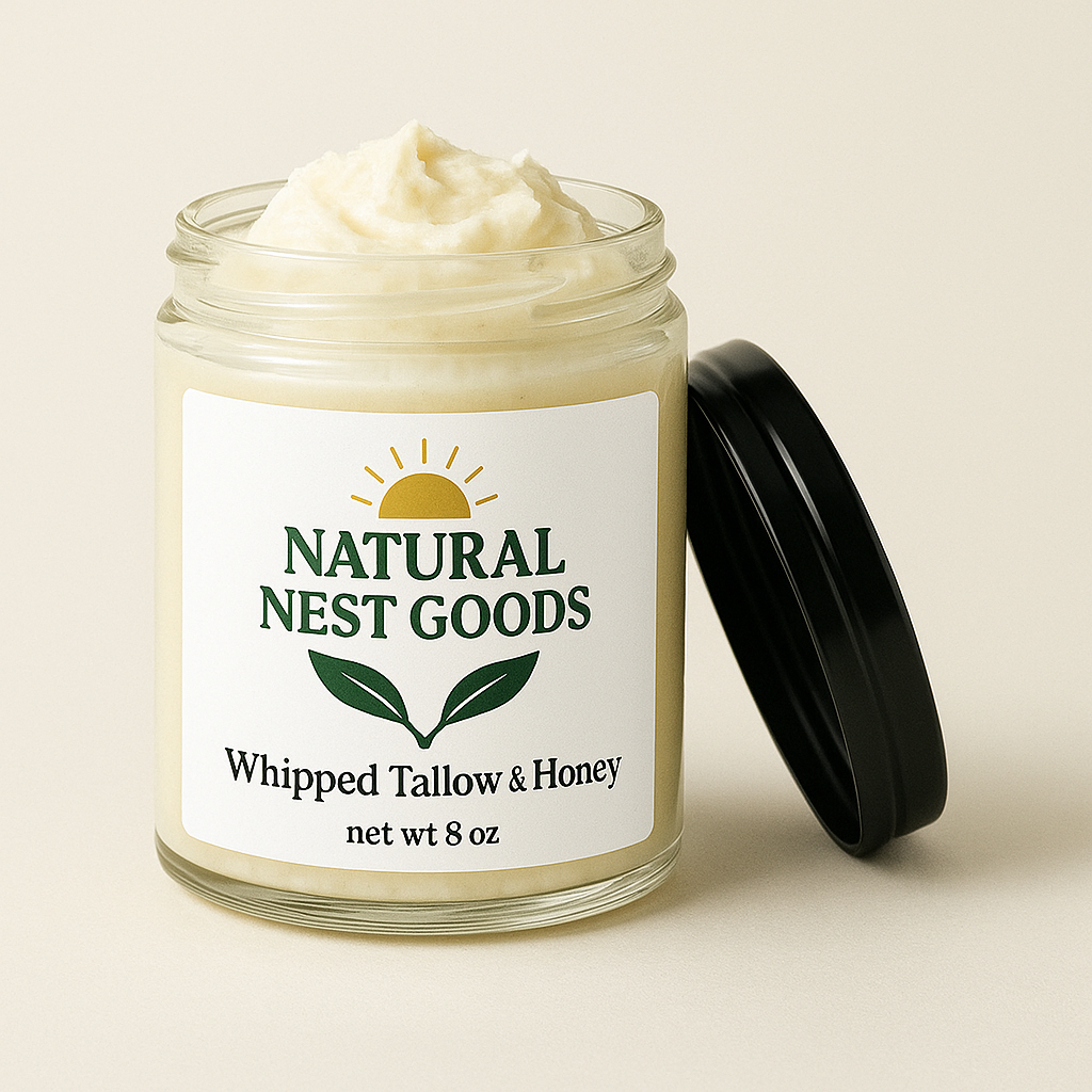 Whipped Tallow & Honey- Face and Body Butter