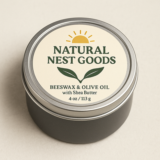 Beeswax & Olive Oil Body Balm with Shea Butter